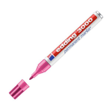 Rotulador Edding Marcador Permanente 3000 Punta Conica Trazo 1,5-3mm Rosa