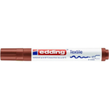 Rotulador Edding Marcador Permanente Especial Tela 4500 Punta Conica Trazo 3mm Marron - vista 2