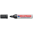 Rotulador Edding Marcador Permanente 550 Punta Conica Trazo 3-4mm Negro