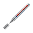 Rotulador Edding Marcador Permanente 750 Tinta Opaca Punta Conica Trazo 2-4mm Plata