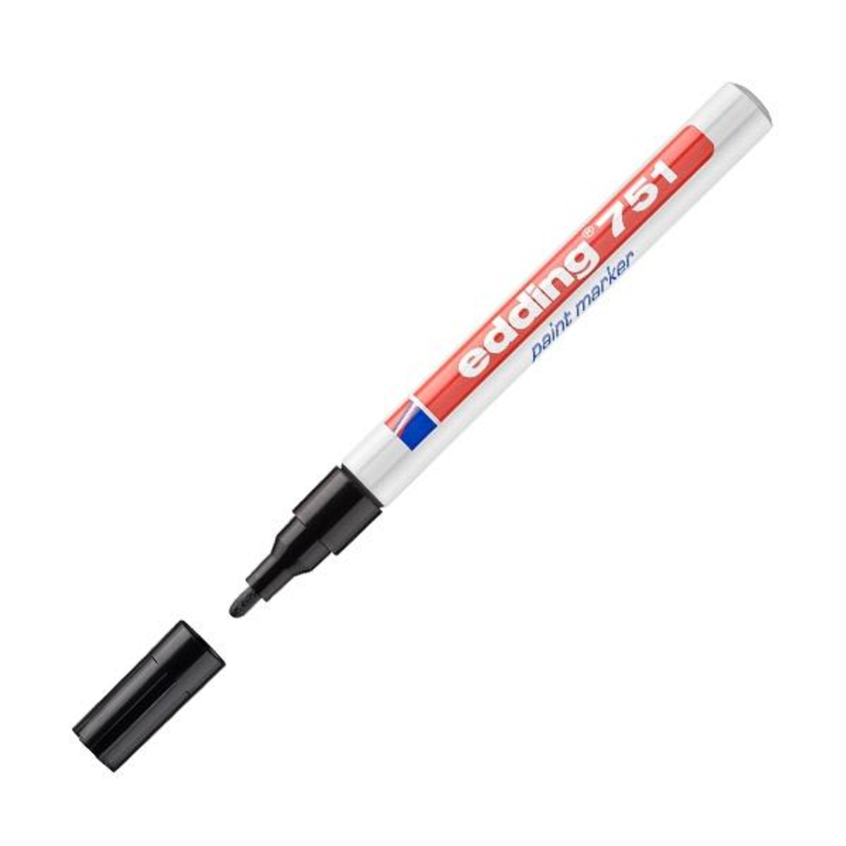 Rotulador Edding Marcador Permanente 751 Trazo 1-2mm Negro