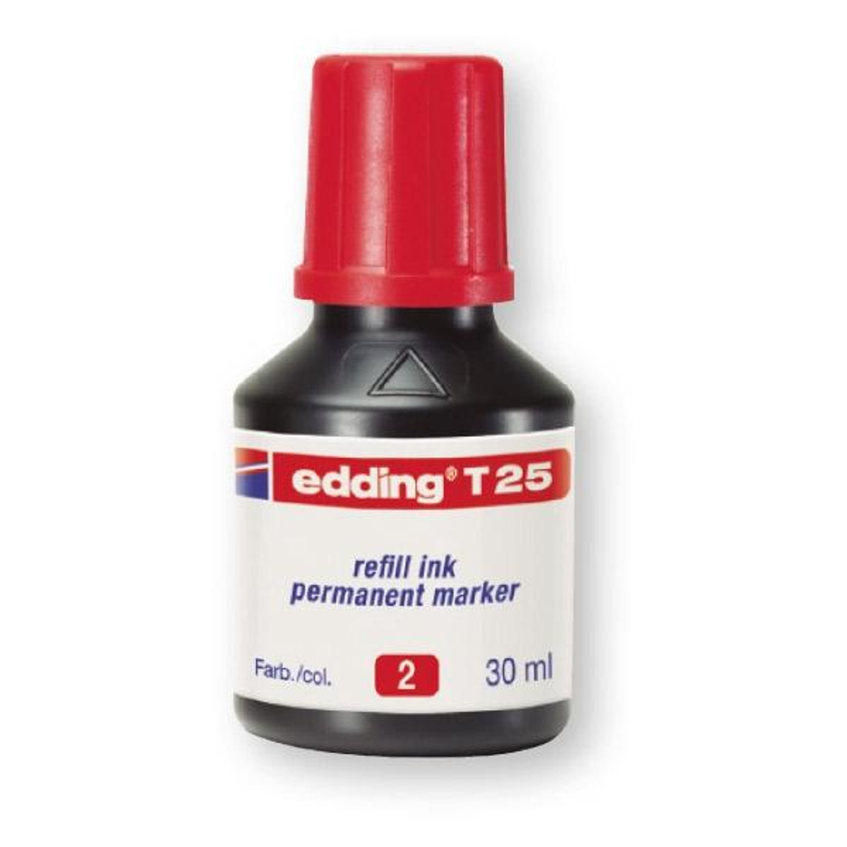 Rotulador Edding Tinta Recagra Permanente 100ml Roja
