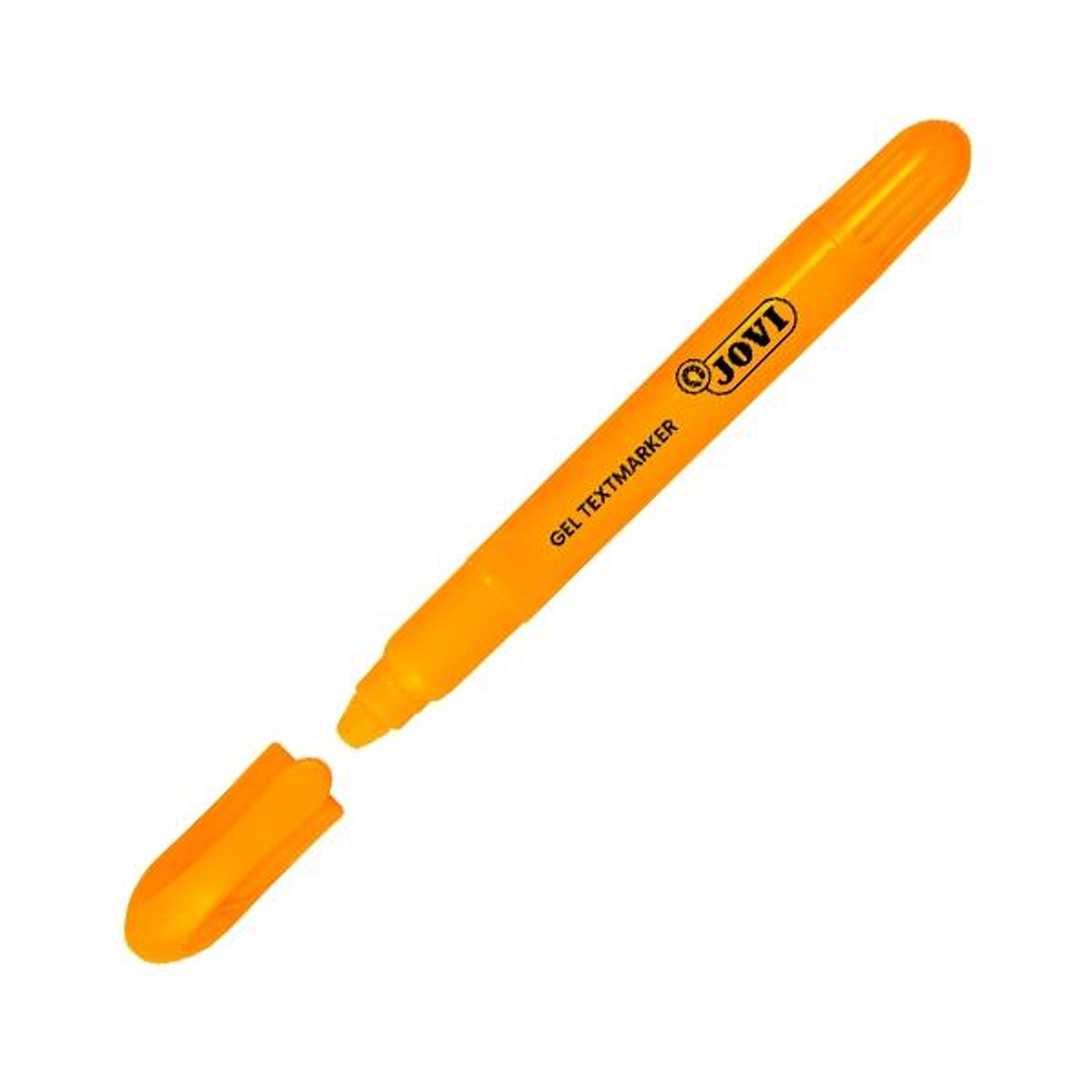 Rotulador Jovi Marcador Gel Neon en Stick Naranja