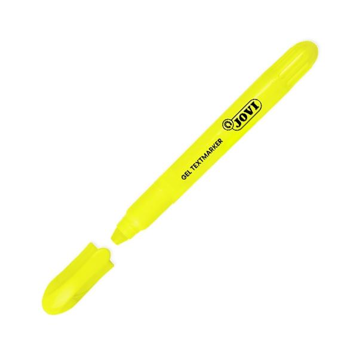 Rotulador Jovi Marcador Gel Neon en Stick Amarillo