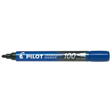 Rotulador Pilot Marcador Permanente SCA-100 Punta Conica Trazo 1mm Azul