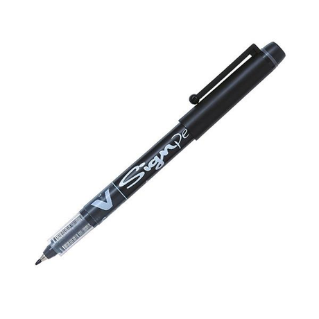 Rotulador Pilot Signpen Punta Fieltro Fina Trazo 0,6mm Negro