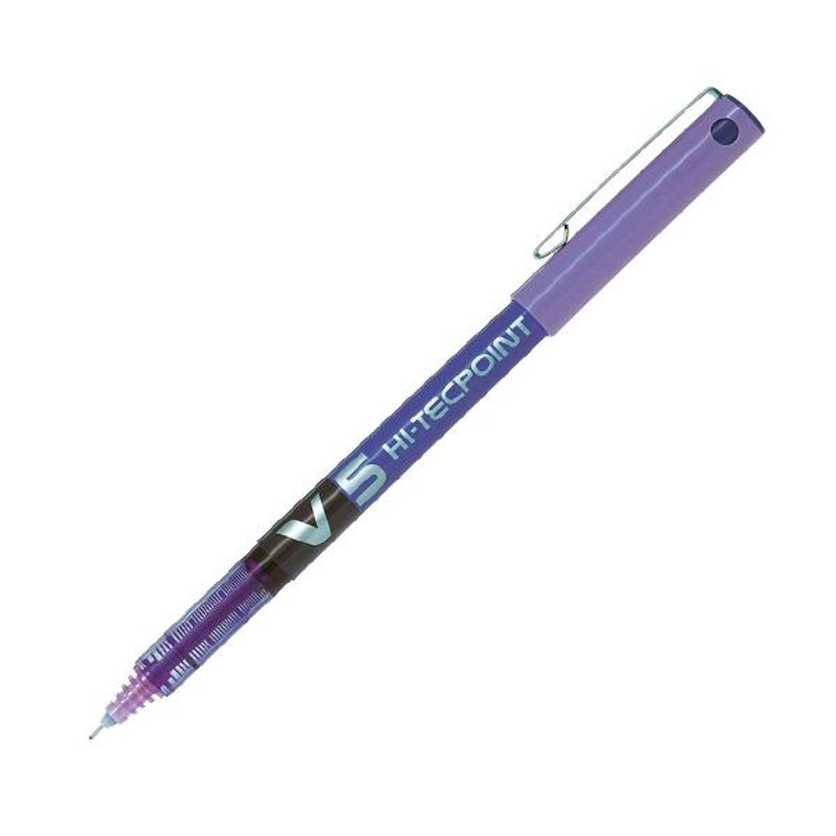 Rotulador Pilot V5 Punta Aguja Trazo 0,3mm Violeta