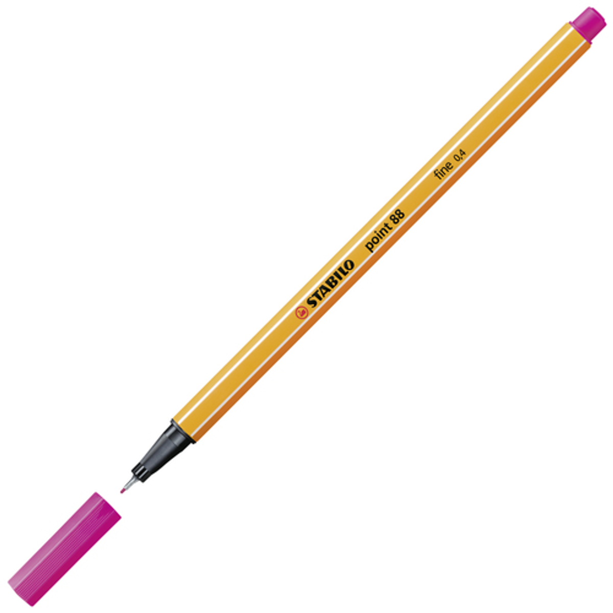 Rotulador Stabilo Point 88 Punta Fieltro Fina Trazo 0,4mm Rosa - vista 2