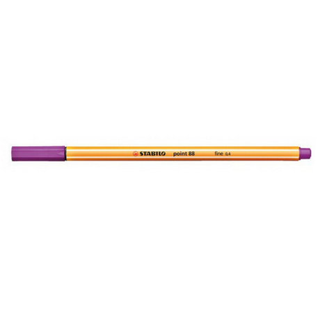 Rotulador Stabilo Point 88 Punta Fieltro Fina Trazo 0,4mm Granza Lila - vista 2
