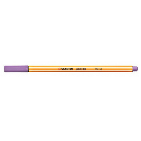 Rotulador Stabilo Point 88 Punta Fieltro Fina Trazo 0,4mm Lila Claro - vista 2