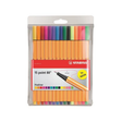 Rotulador Stabilo Paq.15 Rotuladores Point 88 Punta Fieltro Fina Trazo 0,4mm 10+5 Neon
