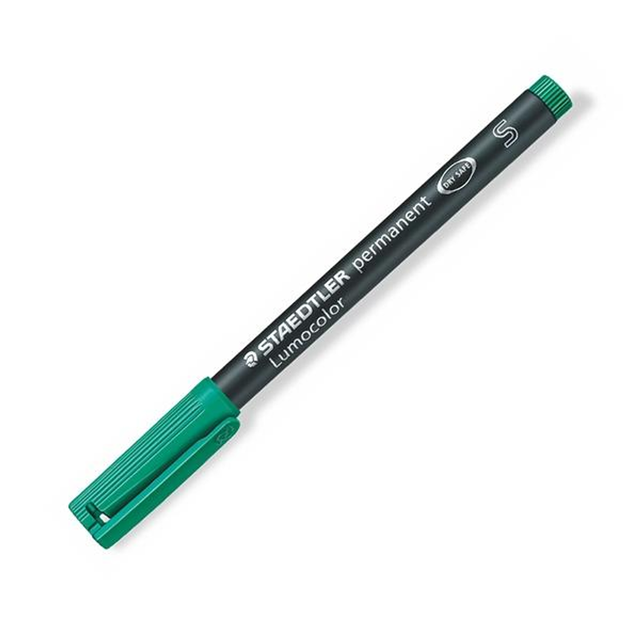 Rotulador Staedtler Permanente Lumocolor Trazo 0,4mm Verde