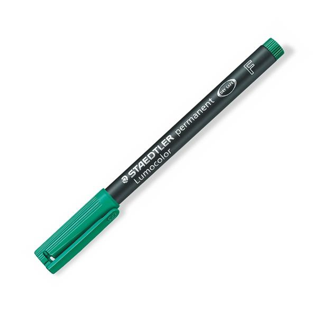 Rotulador Staedtler Permanente Lumocolor Trazo 0,6mm Verde