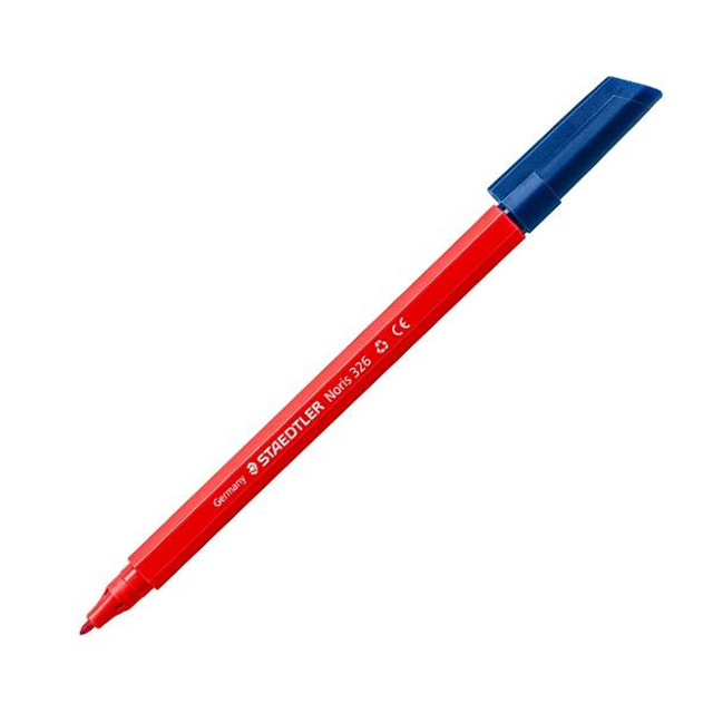 Rotulador Staedtler Noris Club 326 Rojo
