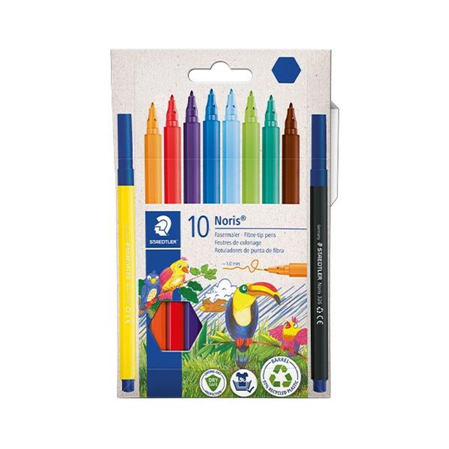 Rotulador Staedtler C.10 Rotuladores Noris Club 326 Colores Surtidos