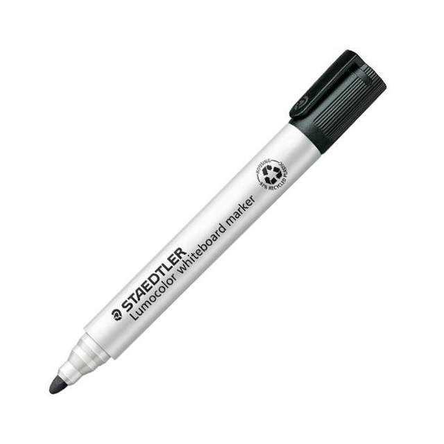 Rotulador Staedtler Marcador Pizarra Lumocolor 351 Punta Conica Trazo 2mm Negro