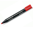 Rotulador Staedtler Marcador Permanente Lumocolor Marker - Punta Conica - Trazo 2 Rojo