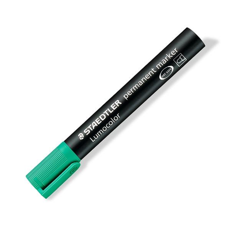 Rotulador Staedtler Marcador Permanente Lumocolor Marker - Punta Conica - Trazo 2 Verde