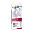 Rotulador Tombow C.6 Rotuladores Doble Punta Lettering Colores Pastel