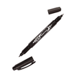 Rotulador Tombow Permanente Mono Twin Doble Punta Fina y Gruesa Negro