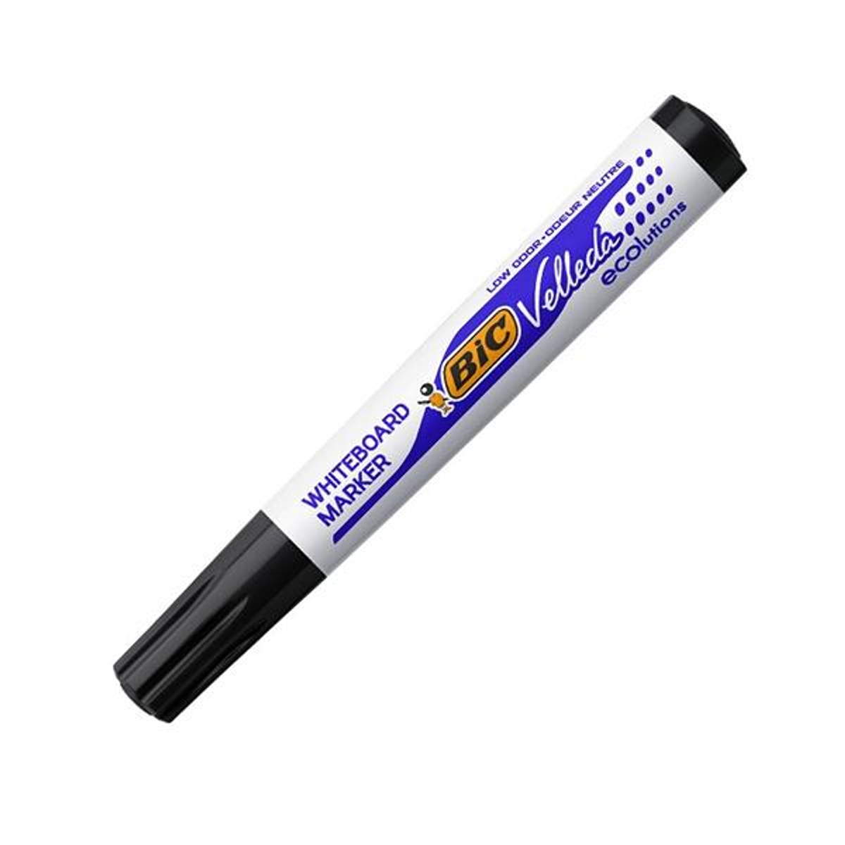 Rotulador Velleda Marcador Pizarra Bic 1701 Punta Conica Trazo 1,3mm Negro