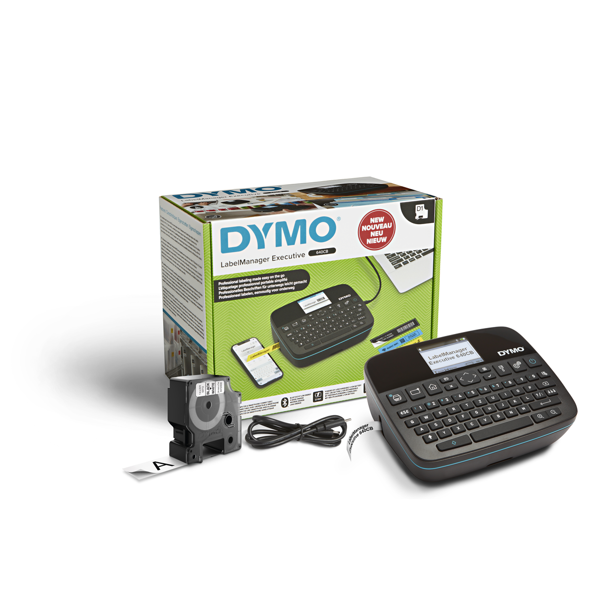 Rotuladora Dymo LM640CB Transferencia térmica