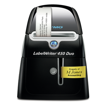 Rotuladora Dymo LW450 Transferencia térmica