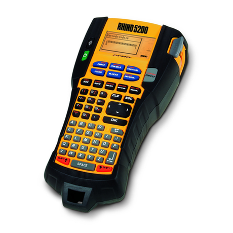 Rotuladora Dymo Rhino 5200 Transferencia térmica S0841400 - vista 4