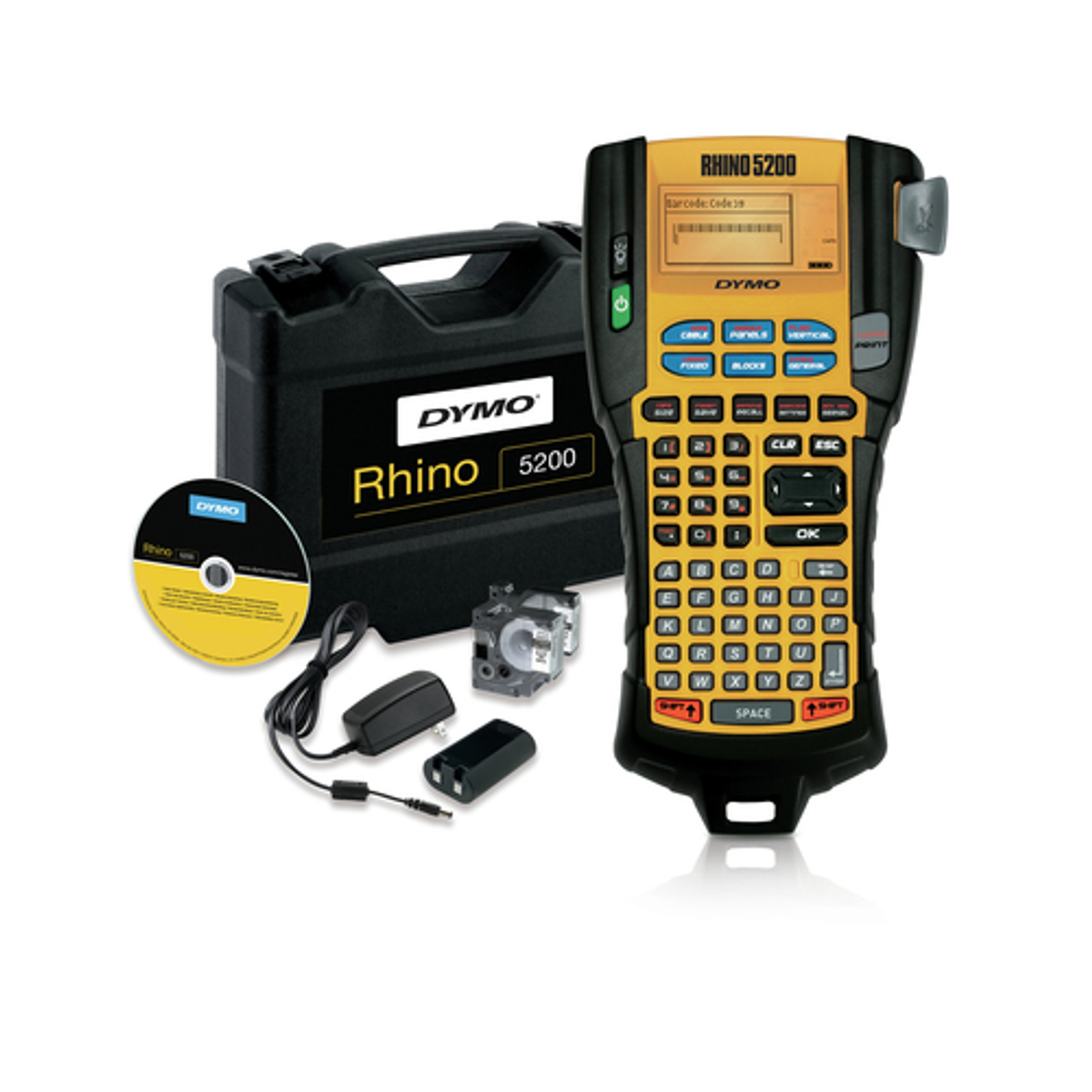 Rotuladora Dymo Rhino 5200 Transferencia térmica S0841400 - vista 6
