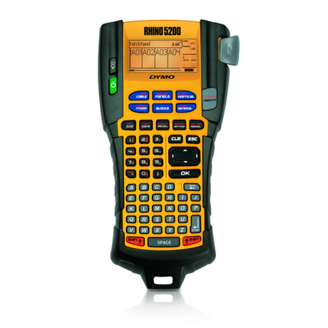 Rotuladora Dymo Rhino 5200 Transferencia térmica S0841400 - vista 7