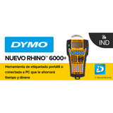 Rotuladora Dymo Rhino 6000+ Térmica directa - vista 10
