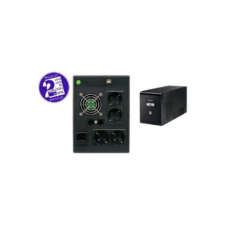 SAI PHASAK Esential 2000VA 1200W line-interactive - vista 2