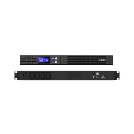 SAI PHASAK Protekt Rack 1500VA 900W line-interactive - vista 3