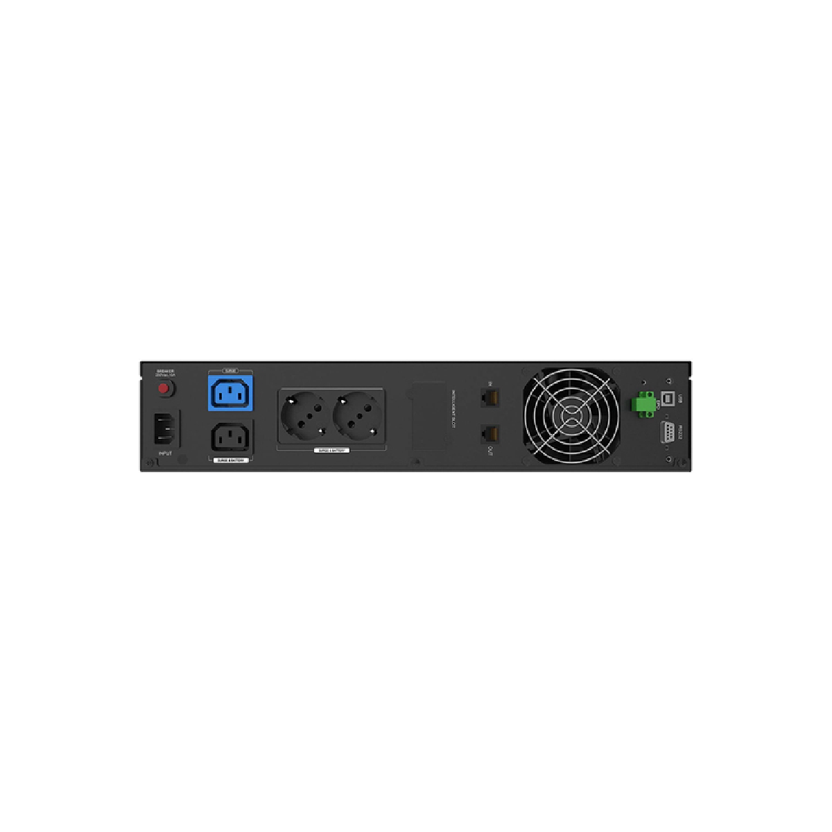 SAI PHASAK Protekt Rack 2160VA 1400W line-interactive - vista 2