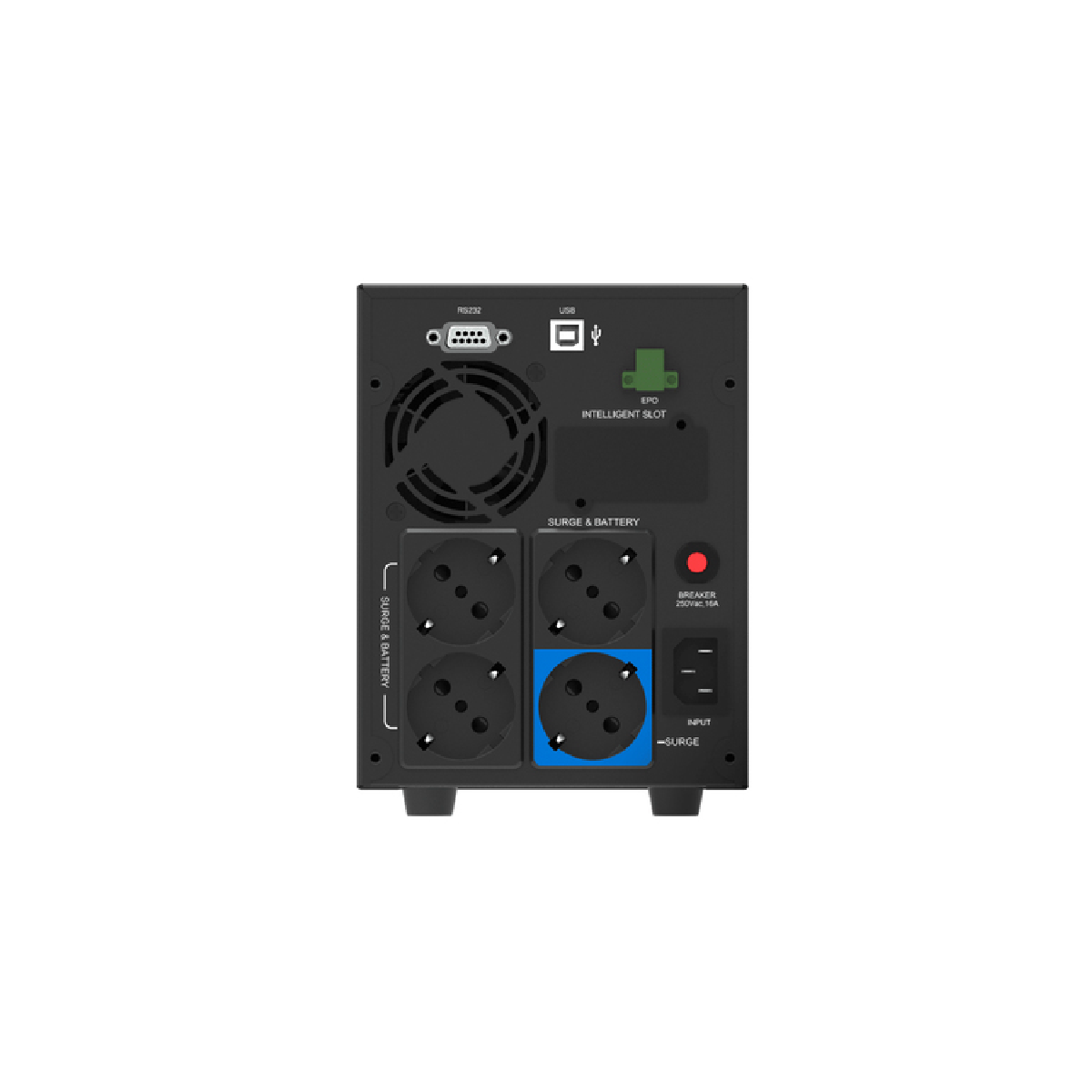 SAI PHASAK Protekt Torre 2160VA 1400W line-interactive - vista 2