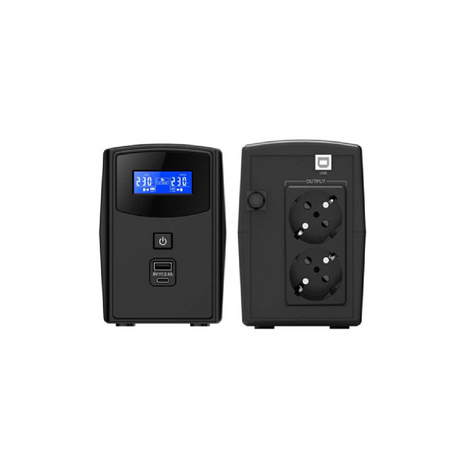 SAI PHASAK Sirius 800VA 480W line-interactive - vista 2