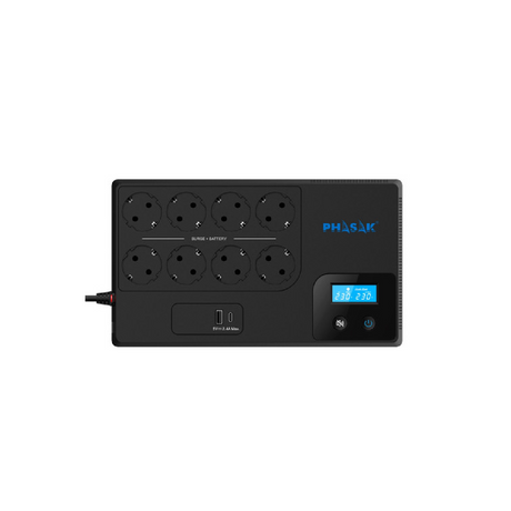SAI PHASAK Smart Home 1050VA 600W line-interactive - vista 4