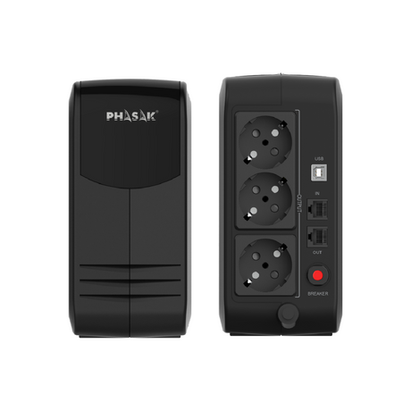 SAI PHASAK Smart Lite 750VA 450W line-interactive - vista 3