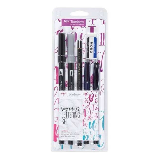 Set de lettering Tombow Beginner