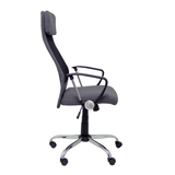 Silla de oficina Foröl Esteras Tela + Malla - Gris