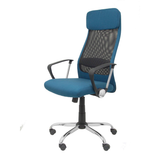 Silla de oficina Foröl Esteras Tela + Malla - Turquesa