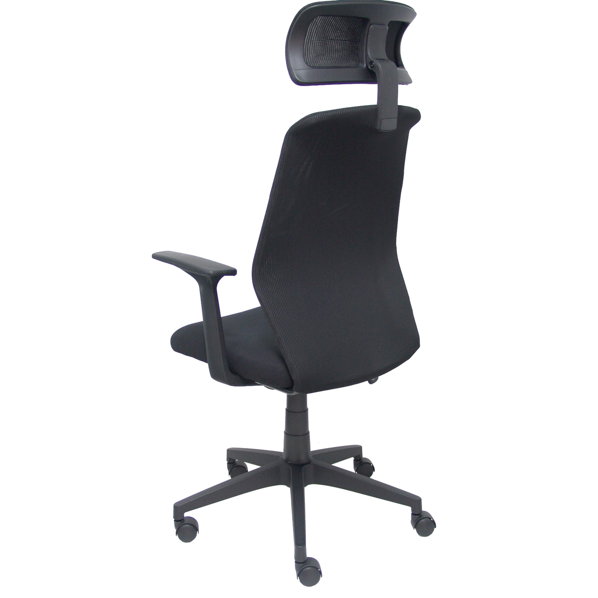 Silla de oficina Foröl Parolis Malla + Aran - Cabecero - Negro