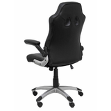 Silla gaming Piqueras y Crespo Talave Similpiel - Negro / Gris
