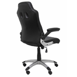 Silla gaming Piqueras y Crespo Talave Similpiel - Negro / Gris