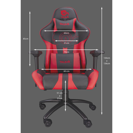 Silla gaming Talius Viper - Basculante - Sin color declarado