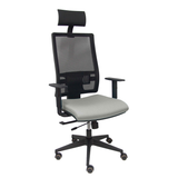 Silla de oficina Piqueras y Crespo Horna Bali + Malla - Ref. fabricante 10TKM840B100B10CRPC - Gris Claro