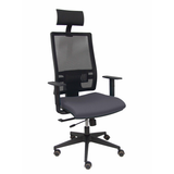 Silla de oficina Piqueras y Crespo Horna Bali + Malla - Ref. fabricante 10TKM840B100B10CRPC - Gris Oscuro