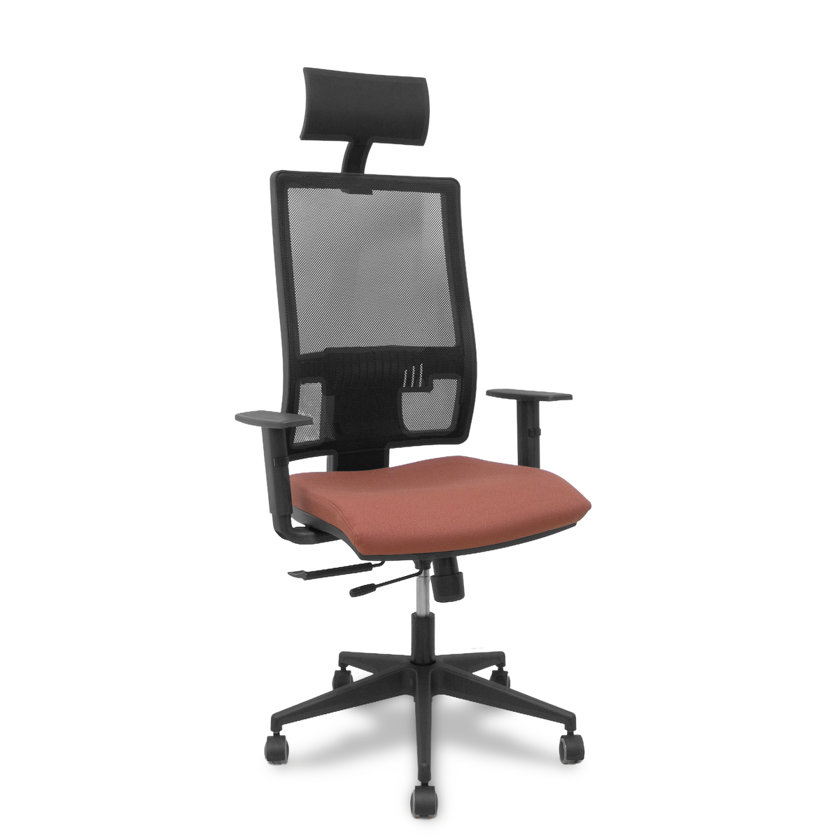 Silla de oficina Piqueras y Crespo Horna Bali + Malla - Ref. fabricante 10TKM840B100B10CRPC - Marron