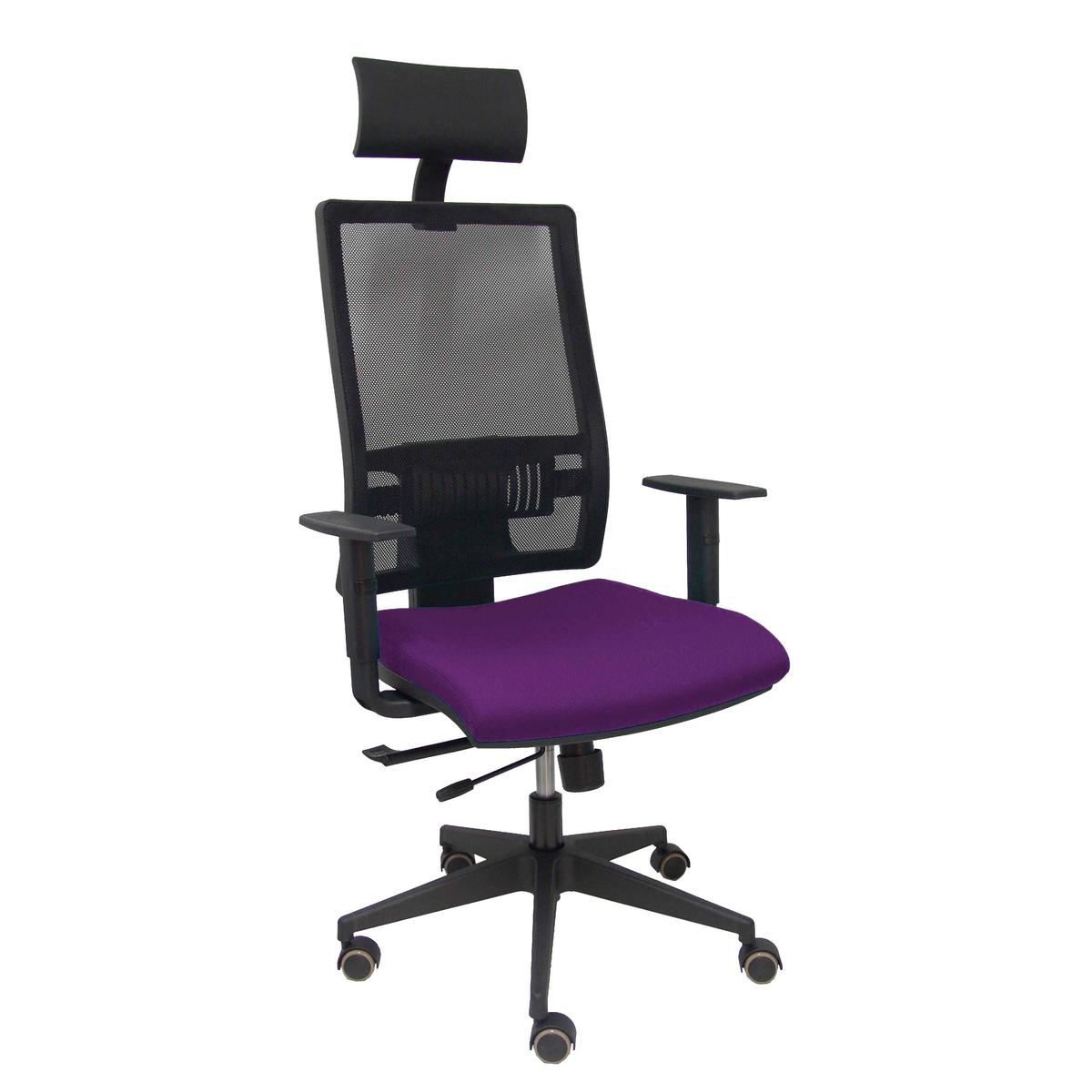 Silla de oficina Piqueras y Crespo Horna Bali + Malla - Ref. fabricante 10TKM840B100B10CRPC - Morado