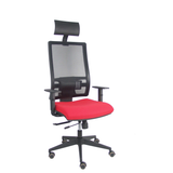 Silla de oficina Piqueras y Crespo Horna Bali + Malla - Ref. fabricante 10TKM840B100B10CRPC - Rojo